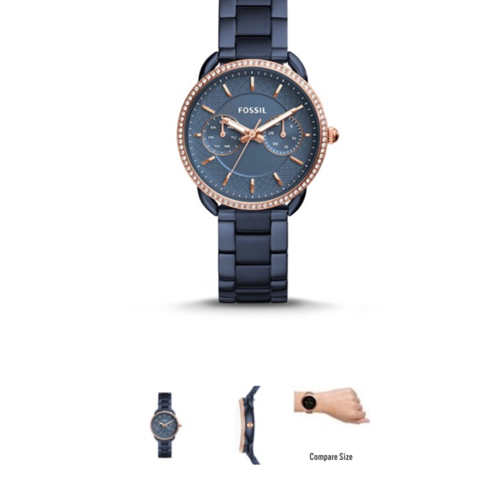 Woman’s Multifunction Blue Watch